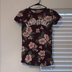Tropical Aeropostale tee (size xs)